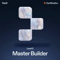 Replit Certification Level 5 Badge Replit Certification Level 5 Badge