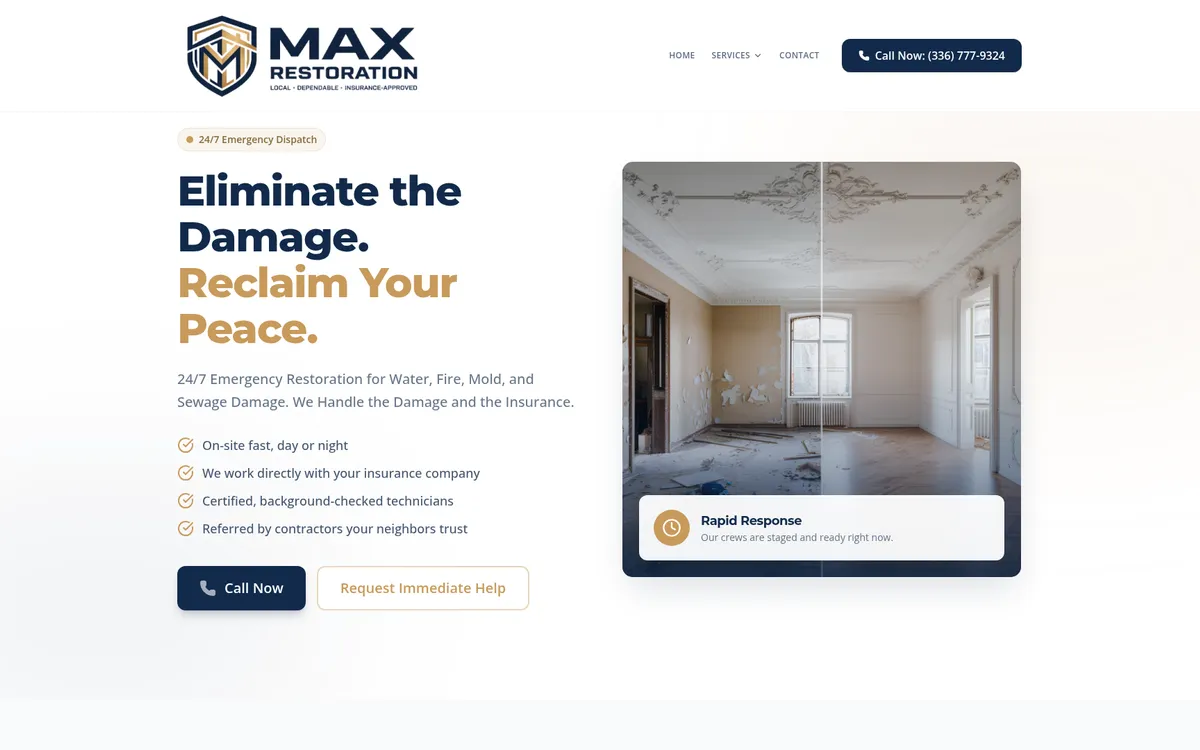 Max Restoration Max Restoration website